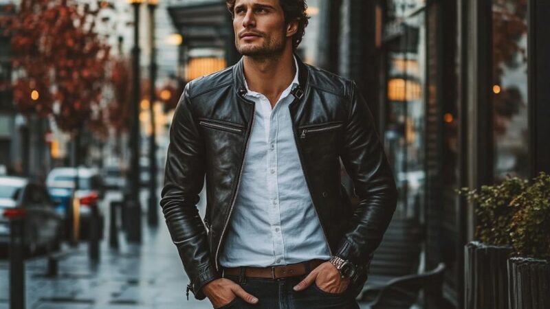 Look masculin : idées pour bien porter un blouson homme