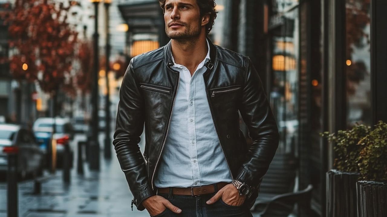 Look masculin : idées pour bien porter un blouson homme